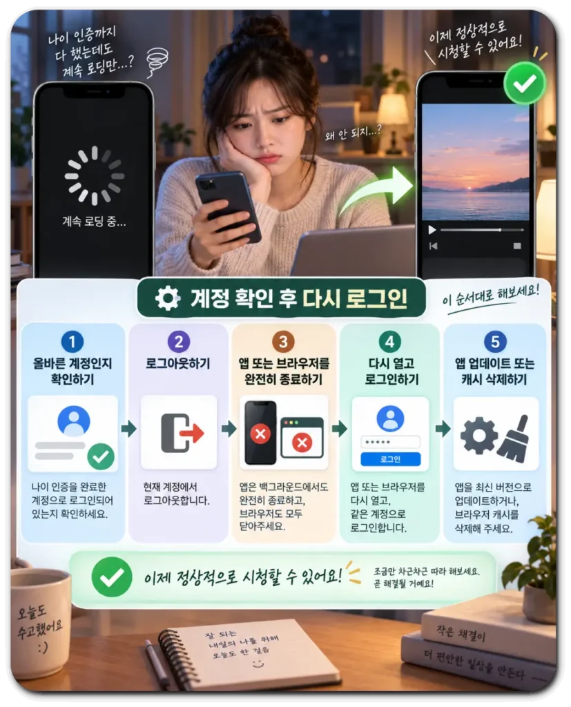 유튜브-무한-로딩-해결-가이드